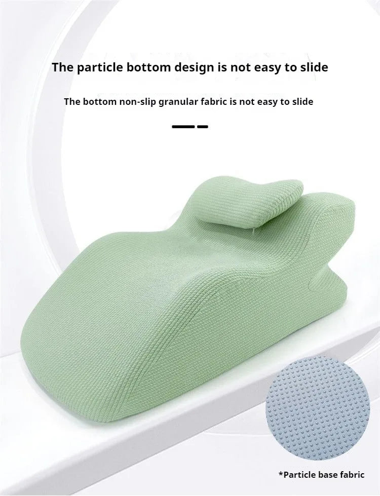 Face Down Pillow Home Massage Pillow Comfortable Ergonomic Bed Wedge Support Pillow Cushion with Neck Support for Sleeping