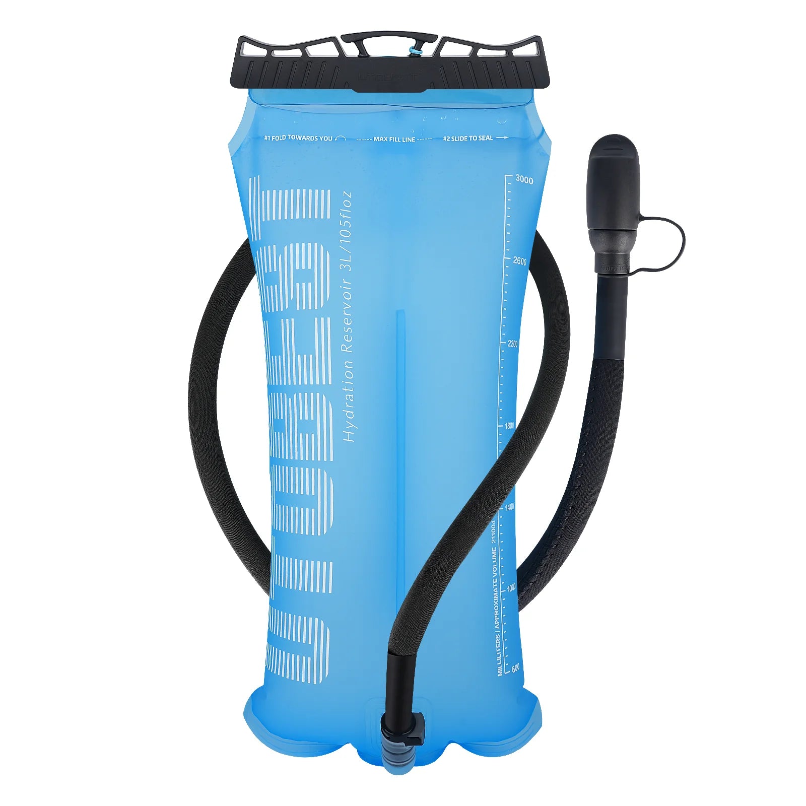 1.5L/2L/3L Water Bladder Hydration Pack Reservoir TPU Water Storage Bag for Camping Cycling Running Hiking