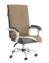 Office Chair Cover Anti-slip Long Boss Office Chairs Pad 1piece with Elastic Strap Swivel Computer Dust Armchair Slipcover