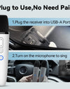 BYD & DENZA Official factory Car Microphone With Receiver, Karaoke Microphone for BYD all Models + Denza J5 J7, Original sale.