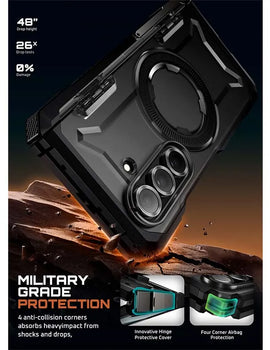 For Samsung Galaxy Z Fold 7 Case UB Grip Anti-Scratch Heavy Duty Rugged  Phone Case with Screen Protector