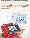 Digital Megohmmeter Meters Insulation Earth Resistance Meter Tester Cable High Voltage Voltmeter Resistor Meter Tool