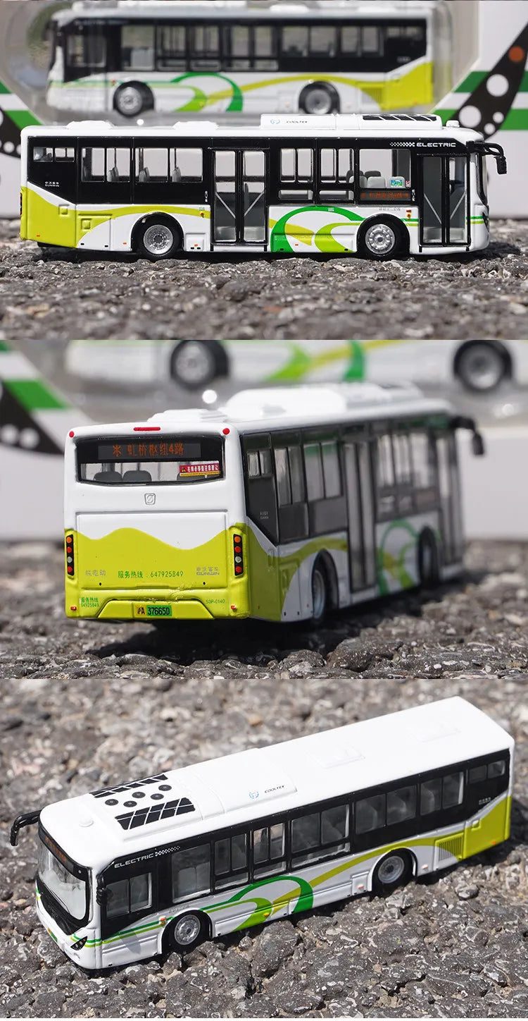 1 120 Scale Shanghai City Tour Bus Diecast Model Vehicle