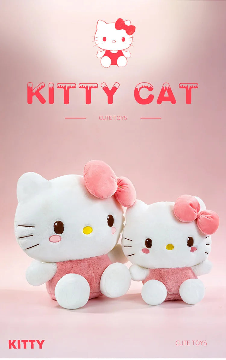 Cute Cat Character Plush Stuffed Doll Toy