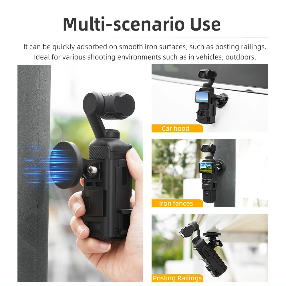Magnetic Expansion Adapter Frame Protective Mount for Pocket 3 Camera