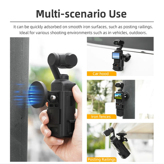 Magnetic Expansion Adapter Frame Protective Mount for Pocket 3 Camera