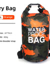 30L 15L Waterproof Dry Bags With Wet Separation Pocket Backpack For Kayaking Boating Swimming Outdoor Sports Bag XAZ9