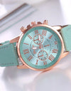 Classic Luxury Leather Quartz Watch Women Ladies Casual Quartz Wristwatch