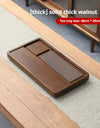 Tea Tray Household Solid Wood Tea Brewing Table Light Luxury High-End Tea Tray Kung Fu Tea Set Office Desk Wooden Tray