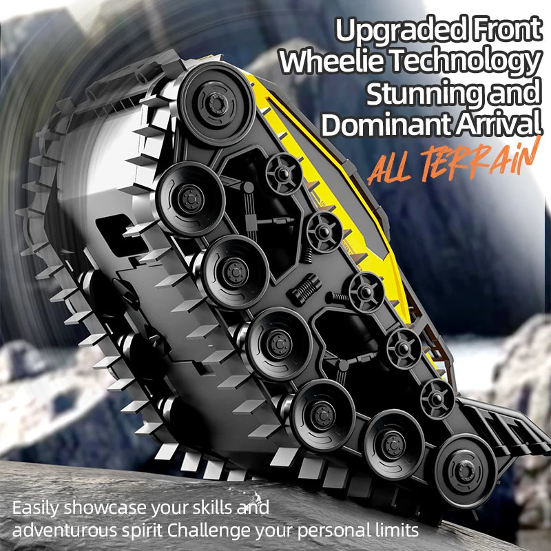 4WD RC Car 2.4G Amphibious 4 Wheel Remote Control Truck Climbing Off Road Waterproof Armored Vehicles 's Toys