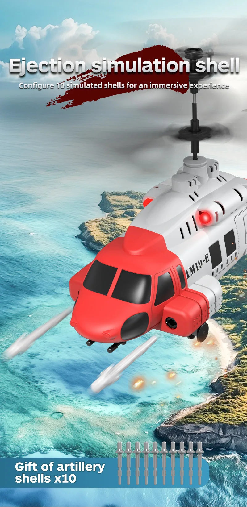 Remote Control Black Hawk Helicopter With Altitude Hold And Shooting Function