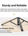 1.6m Extendable Tripod Selfstick Light Stand for Camera Smartphone Fill Light for Video Live-streaming