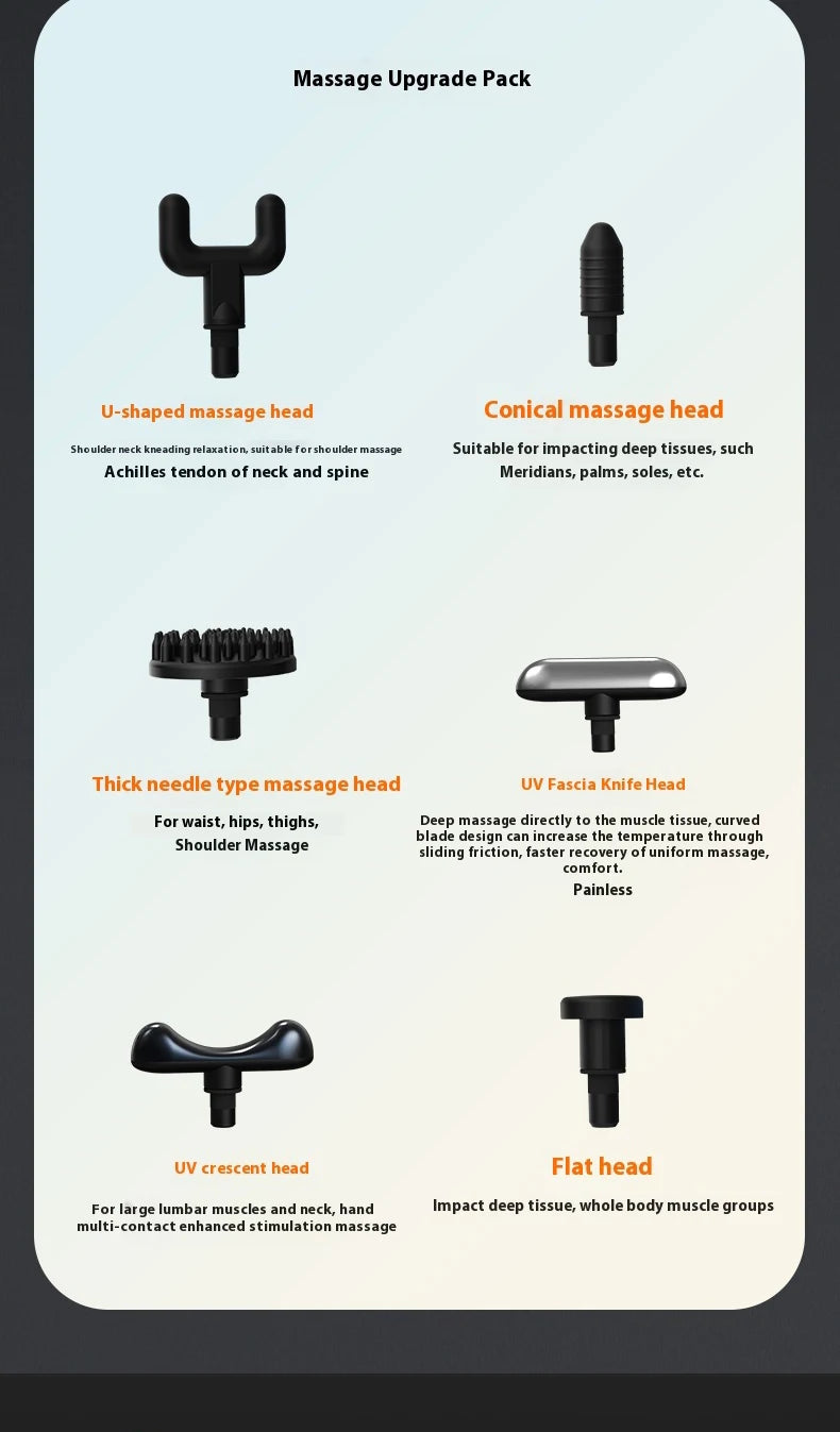 Foldable Massage  Deep Tissue with Heat & Cold Head Adjustable Angles Portable Percussion Back Massager for Muscle Neck Body