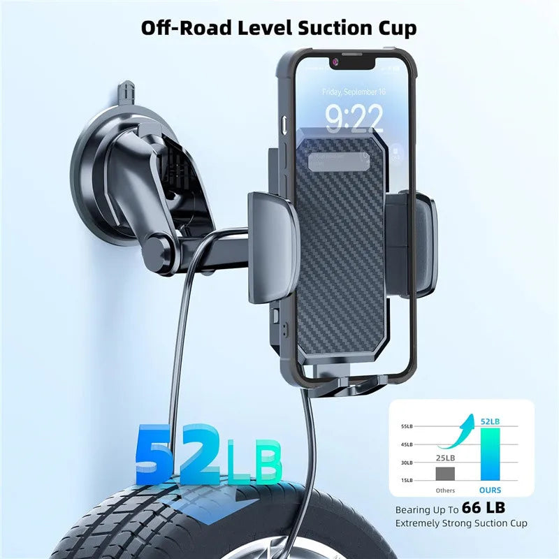 Sucker Car Phone Holder Mount Stand Suction Cup Smartphone Mobile Cell Support in Car Bracket For iPhone Xiaomi Samsung