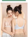 Women’s Lace Transparent Rabbit Ears Push-Up Bra – Soft, Thin, Wire-Free Bralette