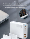 200W Gallium Nitride Multi Port Charging Station - Electronic devices for mobile phones/tablets can be charged simultaneously