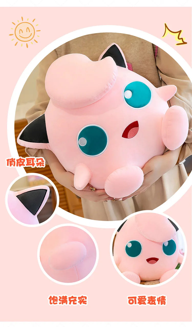 Pink Jigglypuff Plush Stuffed Animal Soft Pillow