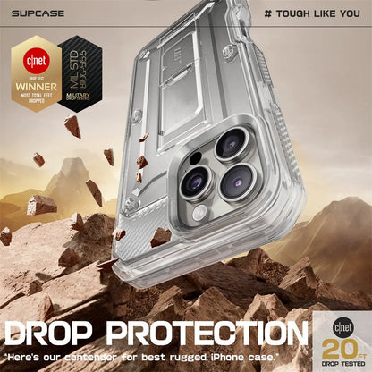 For iPhone 16 Pro Case 6.3" (2024 Release) UB Pro Full-Body Heavy Duty Rugged Phone Case with Built-in Screen Protector