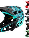 Full Face Mountain Bike Helmet Adult Racing Downhill MTB Helmet for Men/Women Adult Mountain Bike Helmet with Visor Over 31 Vent