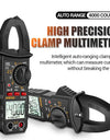 AC Current Clamp Meter  Digital 4000 Counts Multimeter Ammeter Voltage Tester Car Amp Hz Capacitance NCV Ohm Tool