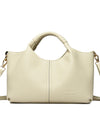 Leather Shoulder Bags For Women Ladies Luxury Handbag Crossbody Bag Zipper Messenger Solid Color Saddle Bag