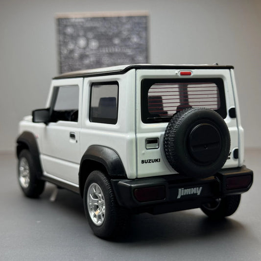 1:24 SUZUKI Jimny Alloy Car Model Diecasts Metal Off-Road Vehicles Car Model Simulation Sound and Light Collection Toy Gift