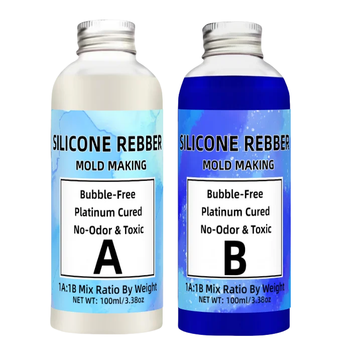 Silicone Mold Making Kit – Easy-Mix Flexible Platinum-Cured Silicone for Resin Casting Molds