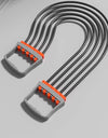 Full Body Workout Set Chest Expander  Removable Resistance Bands for Pilates Push Ups Muscle Training Strengthen