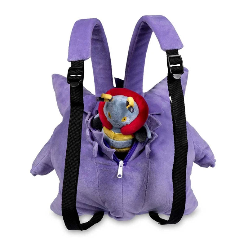 Kawaii Pokemon Plush Backpack Soft Cartoon Shoulder Bag