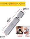 14mm 16mm Spark Plug Removal Tool Wrench Magnetic Sleeve 3/8-Inch 12-Point Swivel Candle Key 16mm Magnet Pull Out Spark Plugs