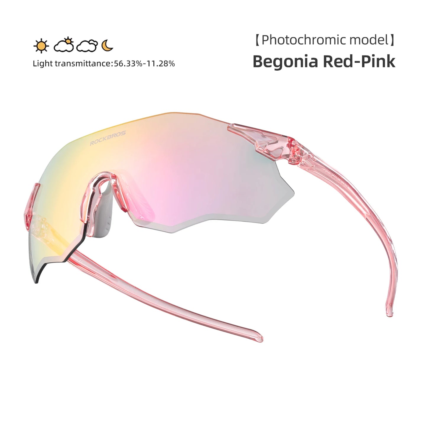 Bicycle Glasses Photochromic / Polarized Lens Bike Sunglasses UV400 Sun Protection MTB Road Cycling Goggle Eyewear