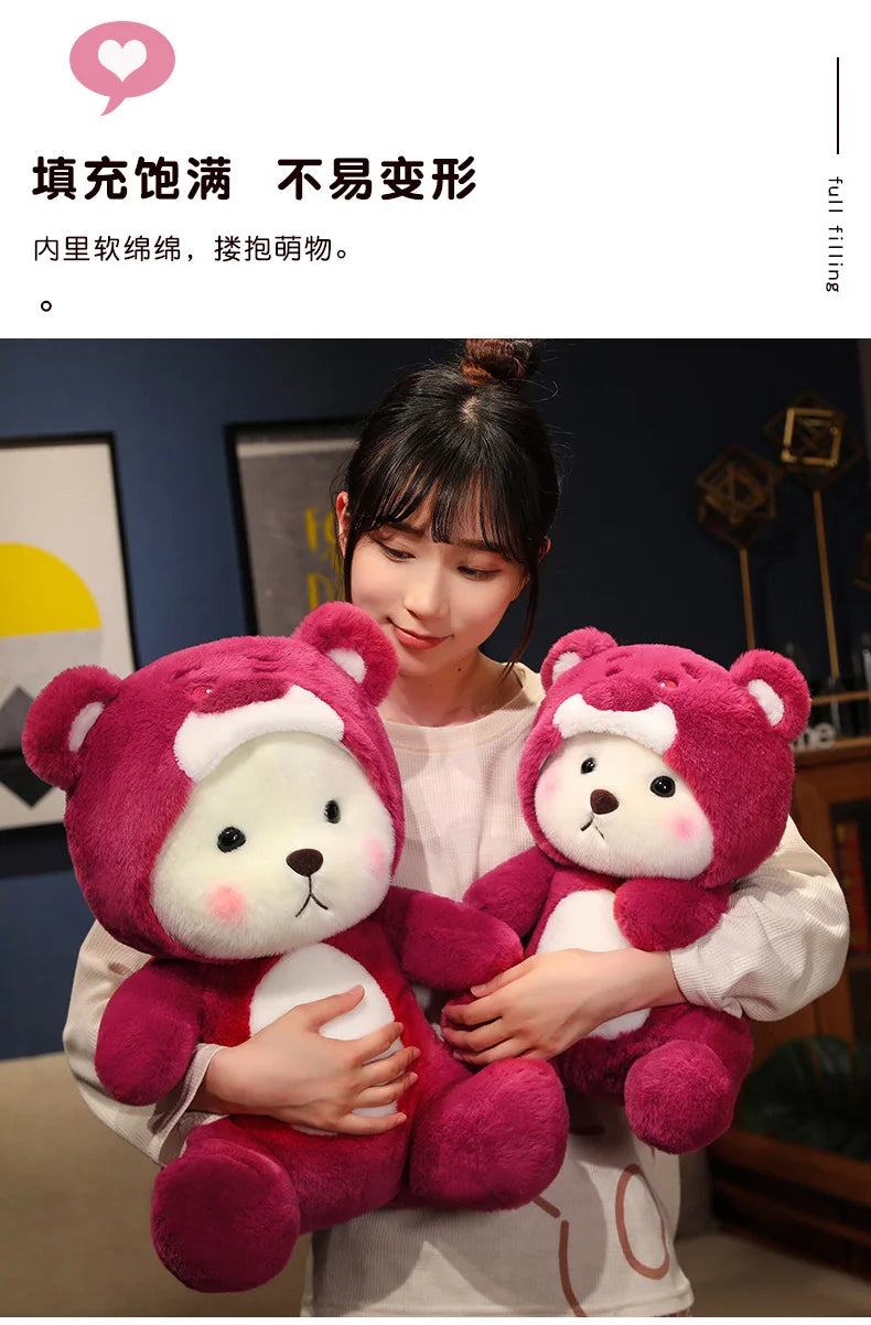 Cute Teddy Bear Plush Stuffed Animal Soft Pillow