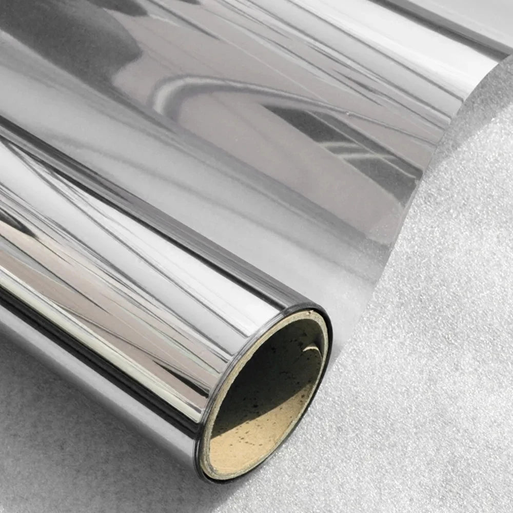 Wide 70/80/90 Cm Mirror Sunscreen Window Tint, Sun Blocking Heat Blocking, Silver Vinyl Roll Stickers, Solar Window Films