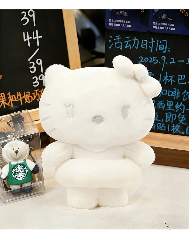 Sanrio Style Tie Dye Plush Doll Pillow Soft Stuffed Toy