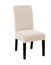 1PC Stretch Dining Chair Covers Polar Fleece Chairs Cover Seat Slipcovers Universal Dust Protector Cover for Hotel Party Banquet