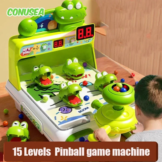 Electric Crocodile Pinball Table – Puzzle & Party Game for Boys & Girls