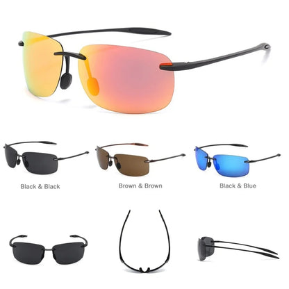 Oranger Classical Sports Polarized Sunglasses Tr90 Rimless Sun glasses Frame