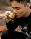 Portable Outdoor Travel Camping Tea Coffee Mug Cup 304 Stainless Steel Water Cup for Picnic Hiking