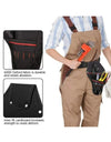 1Pcs Drill Holster W/Multiple Tool Loops and Angled Design To Evenly Balance Weight on Belt Portable Multifunctional Toolkit