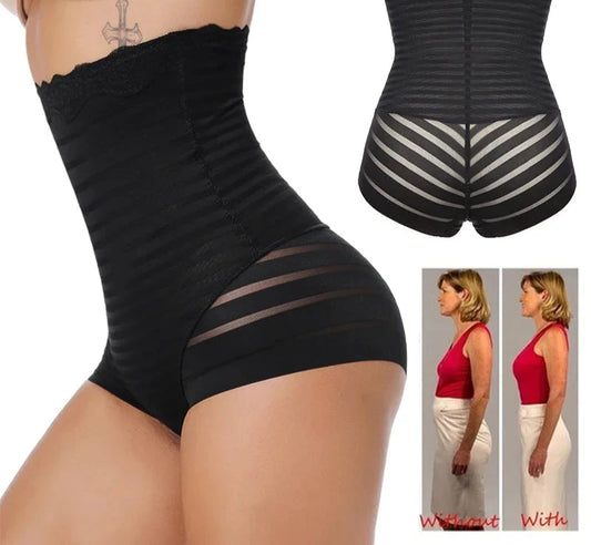 Women Body Shaper High Waist Briefs Slimming Underwear Butt Lifter Waist Trainer Tummy Control Panties Belly Girdle Panty