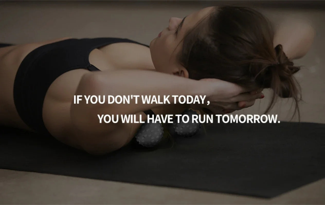 Foot Massager Roller Massage Ball Plantar Fasciitis Deep Tissue Back Leg Hand Tight Muscle Massage