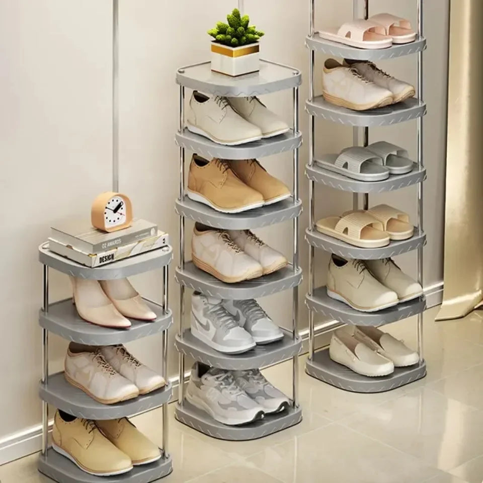 Simple Shoe Rack Multi-Layer Dormitory Door Racks Cabinets Space Saving Sneakers Adjustable Shoes Simple Student Home Storage