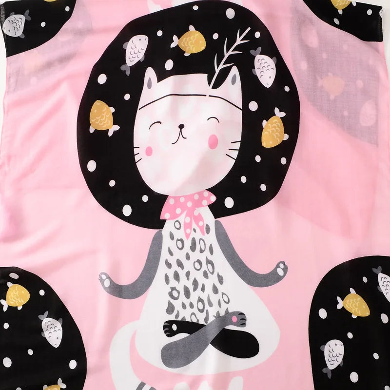 Beige Coffee Scarf Luxury Thin Women Scarves Spring Floral Hijab Veils Soft Cotton Shawl Wrap Tassel Viscose Muslim Woman Hijab