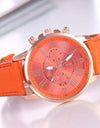 Classic Luxury Leather Quartz Watch Women Ladies Casual Quartz Wristwatch