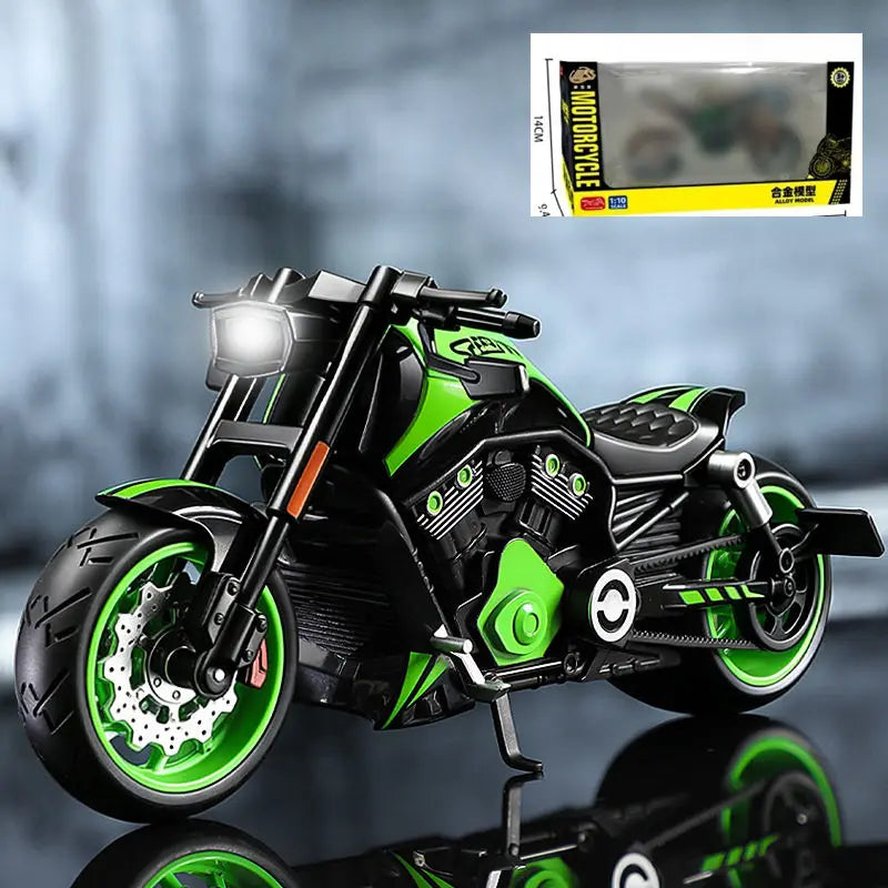 Diecast V Rod Night Rod Special Cruiser Motorcycle Model 1 to 10 Scale