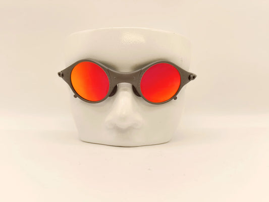 Polarized UV400 Cycling Sunglasses – Gray Metal Frame Fishing Riding Bicycle Eyewear