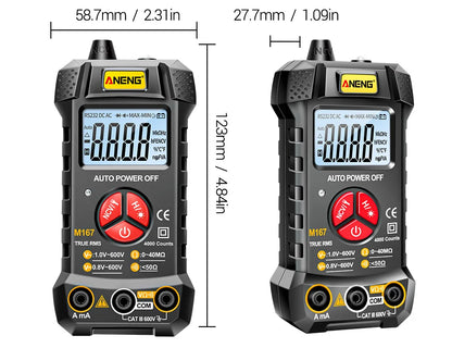 Digital Mini Multimeter Professional 4000 Counts AC/DC Electrical Instruments Tester Auto Range Meter Multimetro Tool