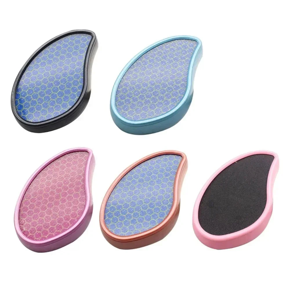 1PC Nano Glass Foot Plate File Exfoliate Foot Hard Dead Skin Pedicure Remover Scrubber Peeling Artifact Peeling Pedicure Tools