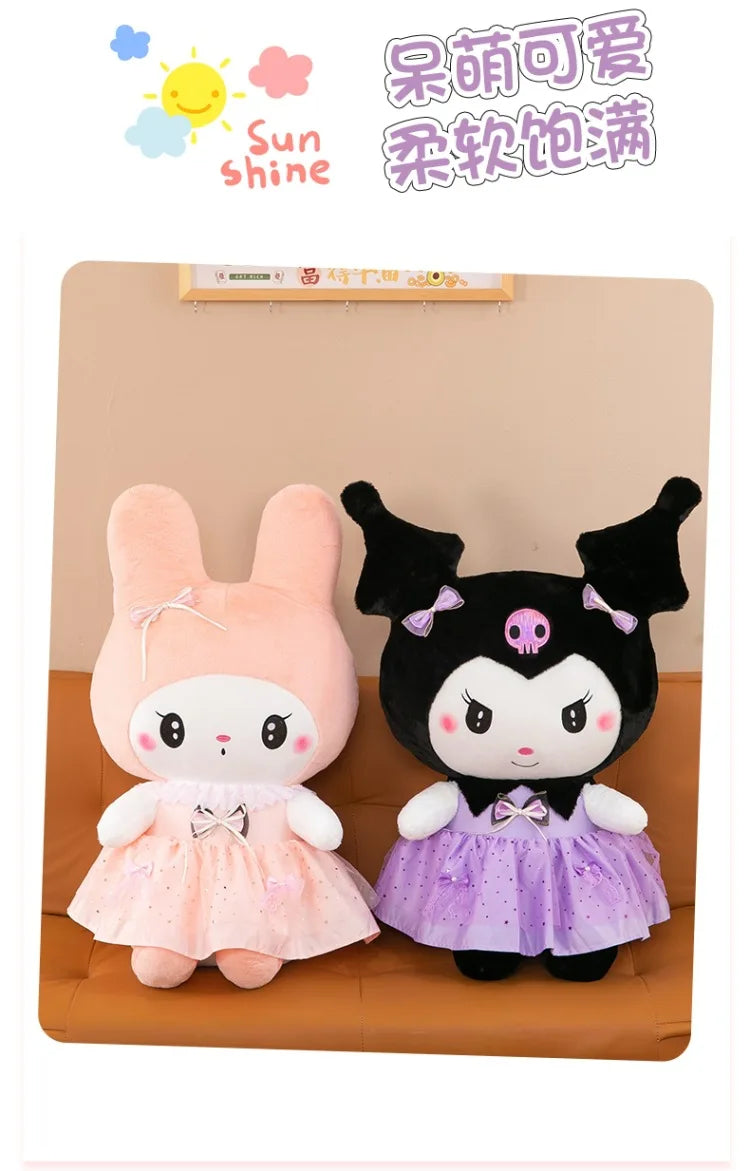 Cute Butterfly Dress Character Plush Stuffed Doll Toy