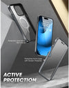 For iPhone 14 Pro Case 6.1" (2022 Release) UB Edge Mag Slim Frame Clear Protective Case with Built-in Screen Protector